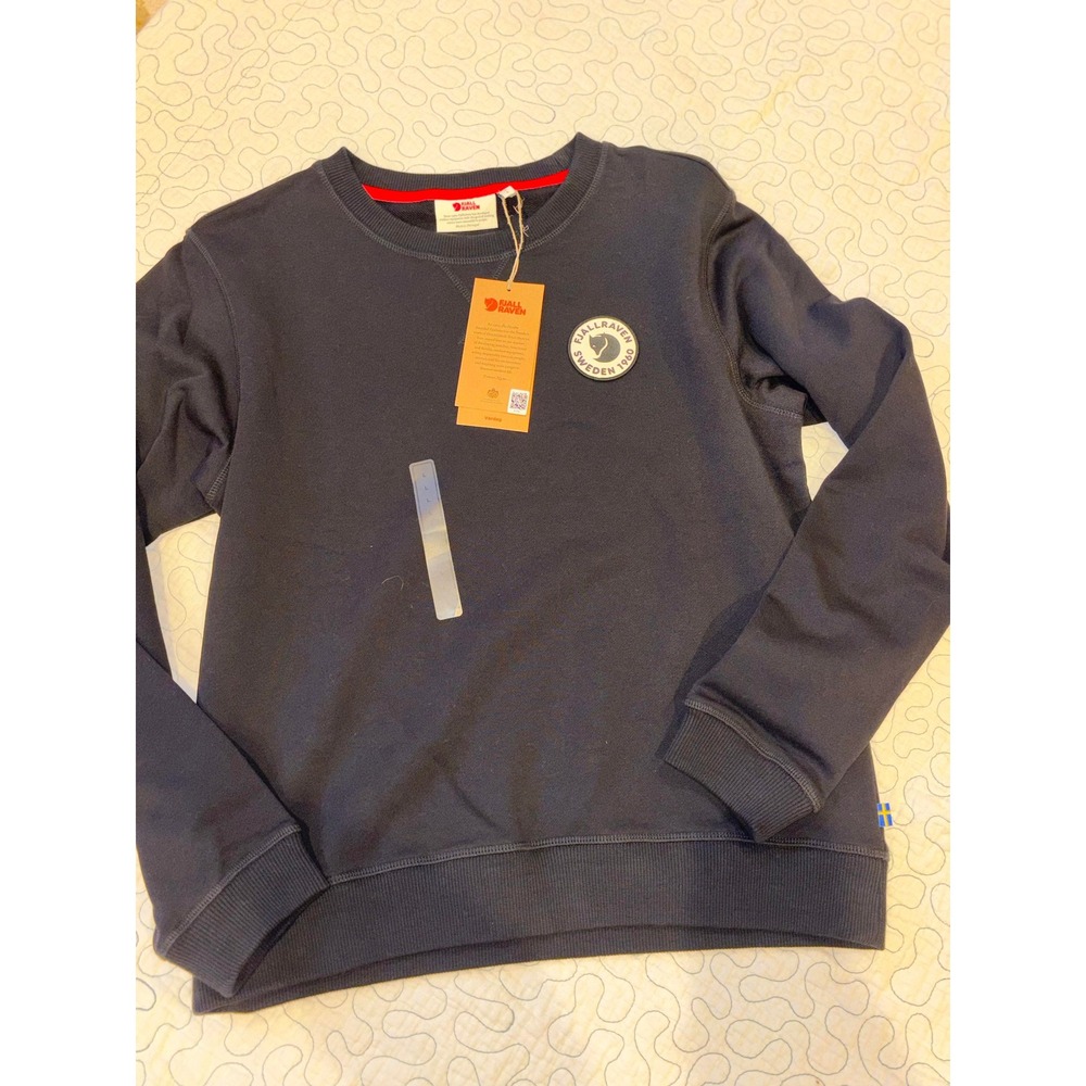 Fjallraven Women's 1960 Logo Badge Sweater Size Large